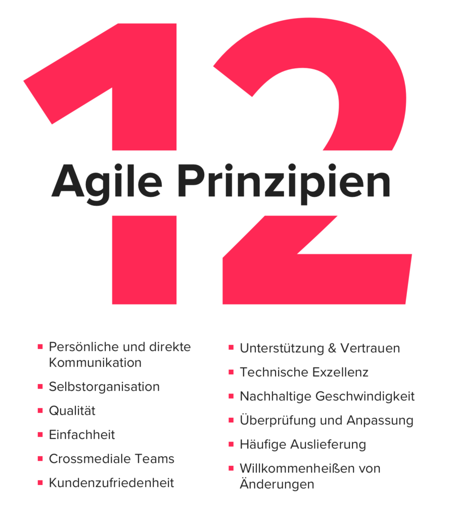 12 Agile Prinzipien